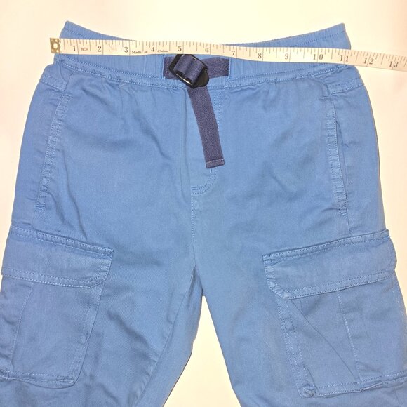 Stella McCartney Kids Blue Cotton Cargo Shorts - Picture 5 of 5